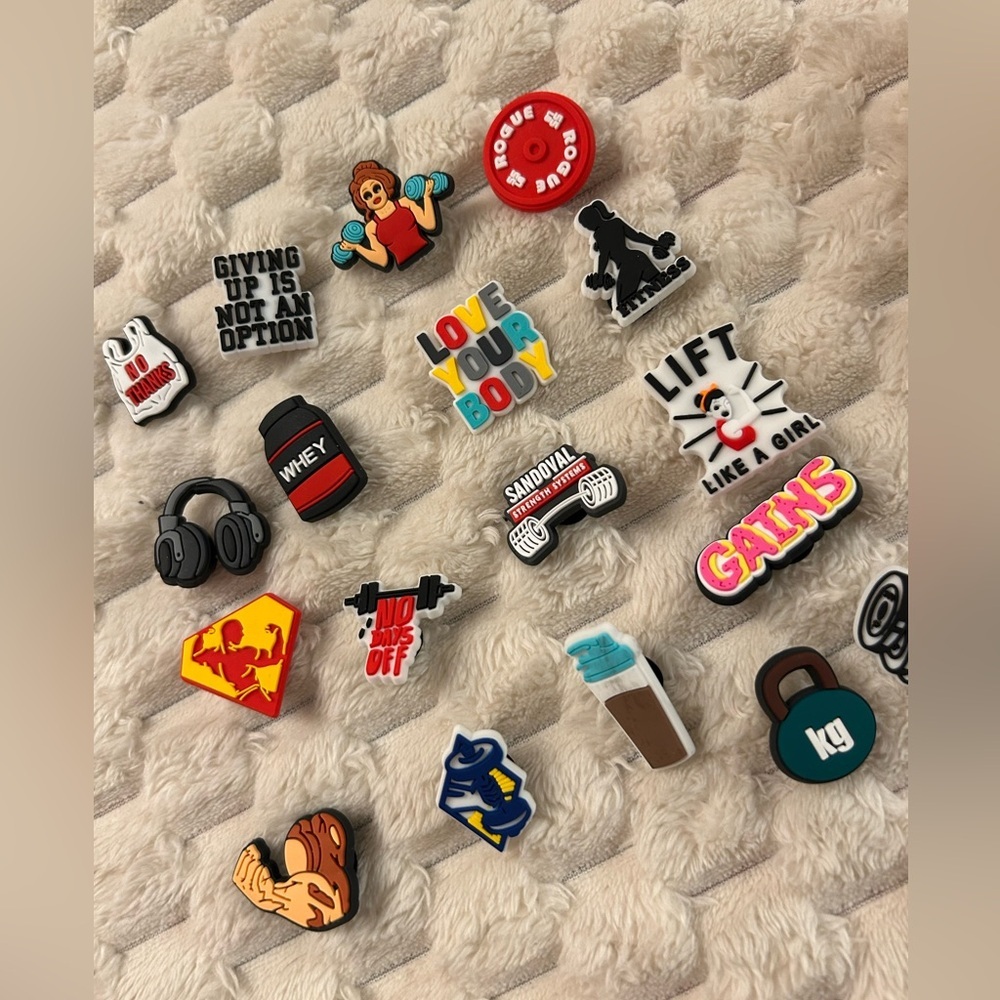 Gym Croc Charms - Picture 3 of 3
